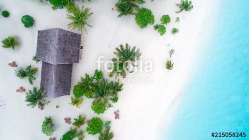 Amazing bird eyes view in Maldives, Premium Kollekció