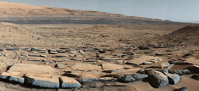 Rétegződés a Mount Sharp hegységnél, MARS, Fotóművészek