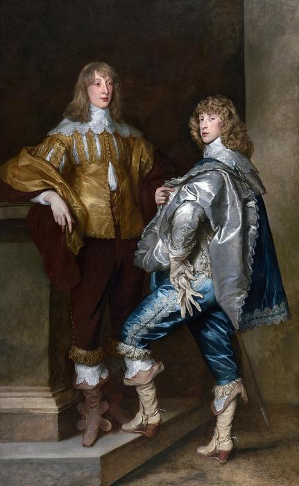 Lord John Stuart, és Lord Bernard Stuart portréja, Anthony van Dyck 