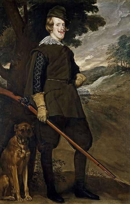 A vadászó IV. Fülöp spanyol király, Diego Velázquez