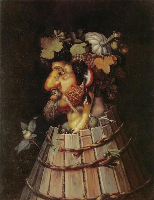 Ősz, allegorikus portré, Giuseppe Arcimboldo