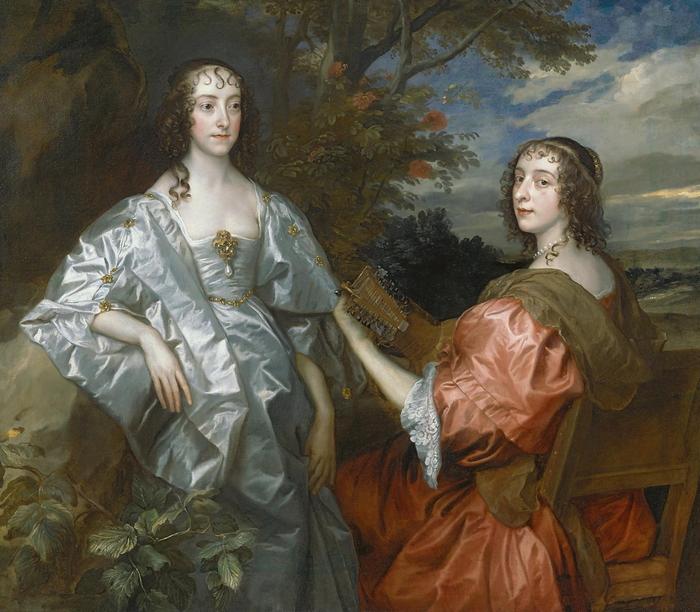 Katherine és Lucy, Huntingdon grófnői, Anthony van Dyck 