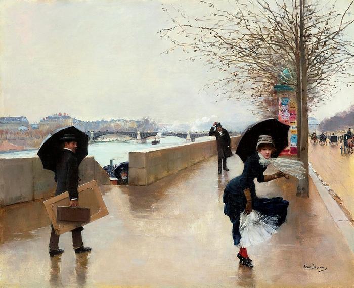 A szél, Jean Béraud