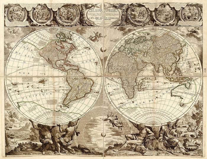Antik világtérkép, 