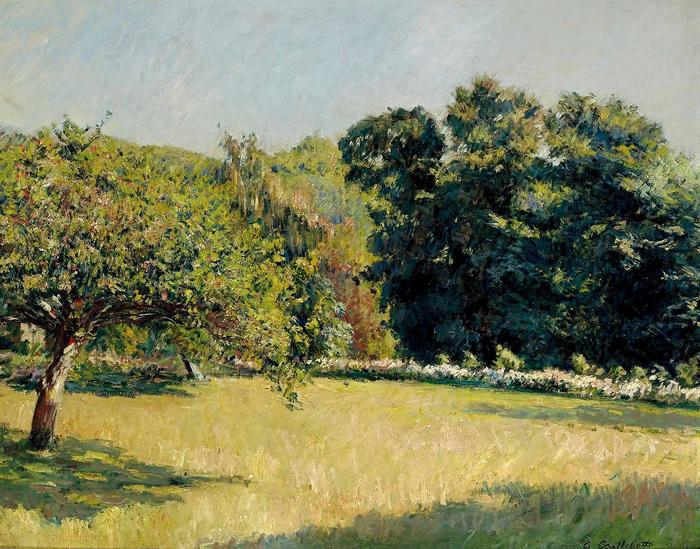 Park Trouville-ben, Gustave Caillebotte