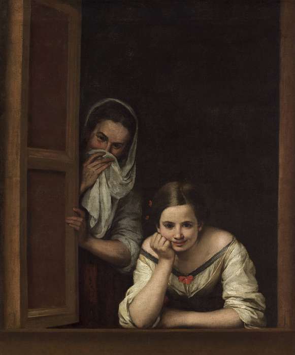 Lányok az ablakban, Bartolomé Esteban Murillo
