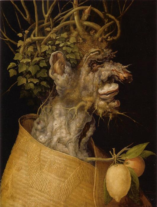 Tél, allegorikus portré (1563), Giuseppe Arcimboldo