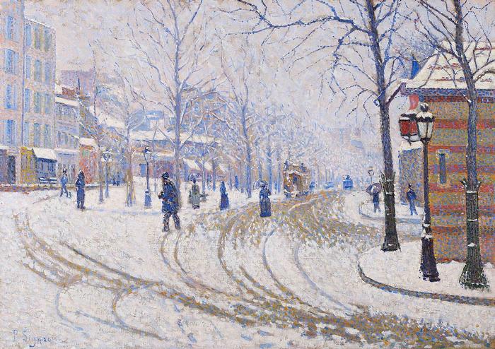 A havas Boulevard de Clichy (1886), Paul Signac