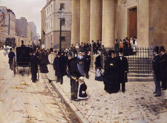 A Saint Philippe du Roule templom, Jean Béraud