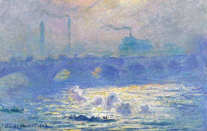 Waterloo-híd Londonban (1903), Claude Monet