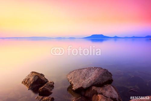 Gyönyörű naplemente a Balaton-ban, Premium Kollekció Gyönyörű naplemente a Balaton-ban, Premium Kollekció