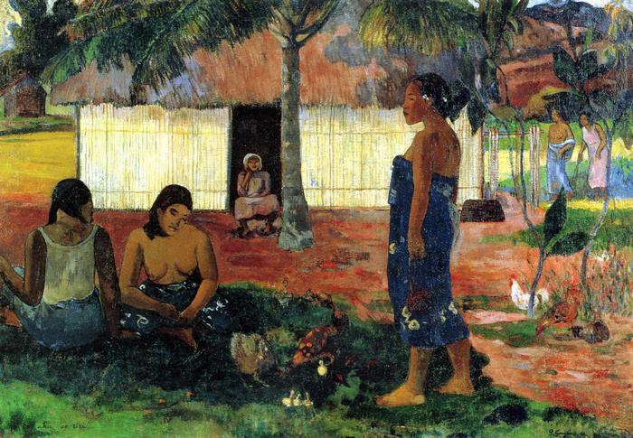 Tahiti nők - Miért vagy dühös?, Paul Gauguin
