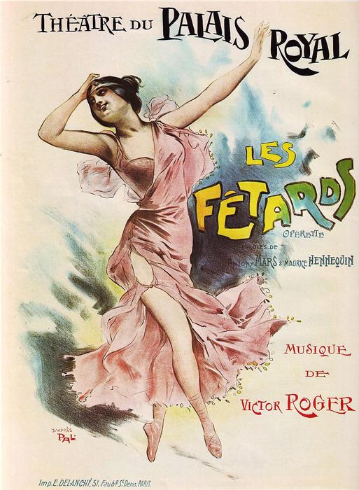 Les Fetards Operette, Jules Chéret