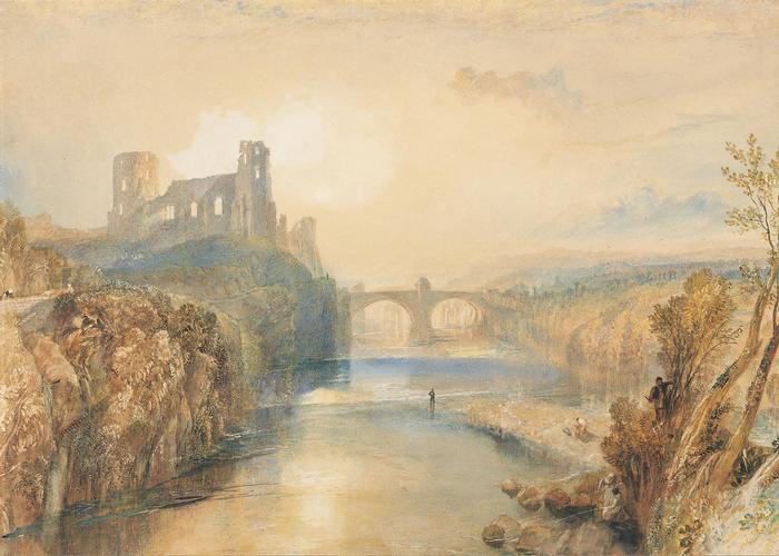 Barnard Castle látképe, William Turner