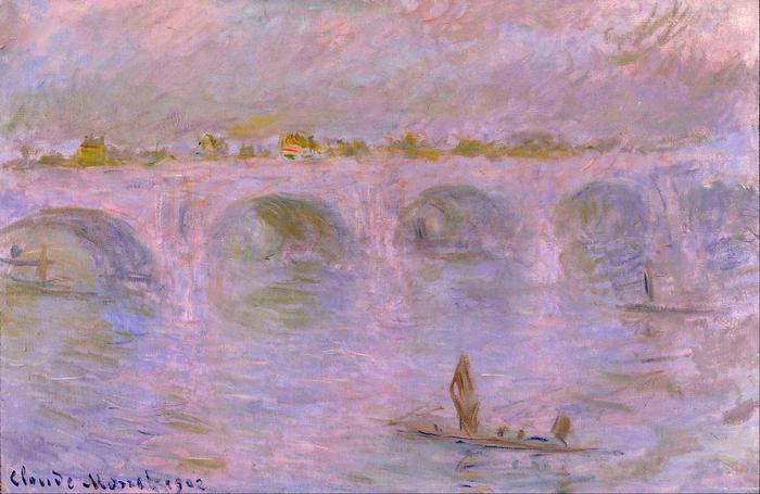 Waterloo-híd Londonban (1902), Claude Monet