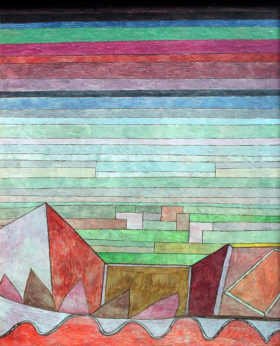 Blick in das Fruchtland, Paul Klee