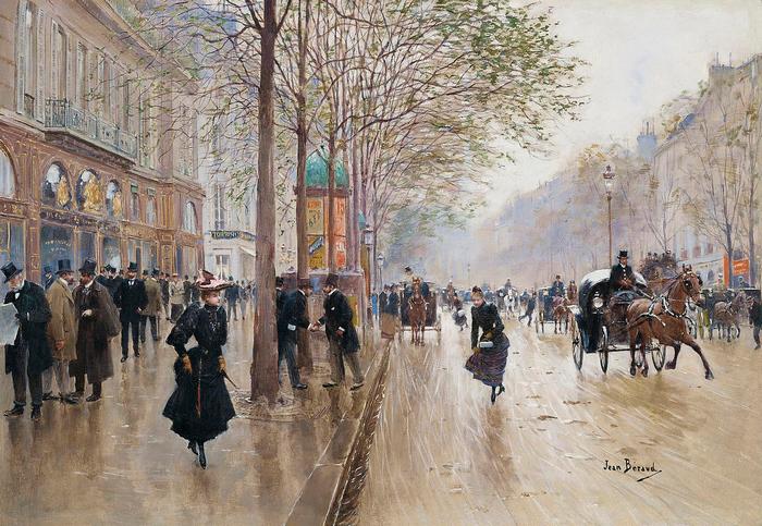 Boulevard des italiens, Jean Béraud