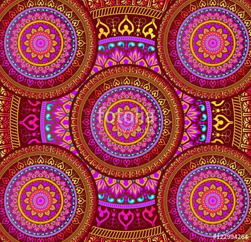 Mandala hot Pink, Premium Kollekció