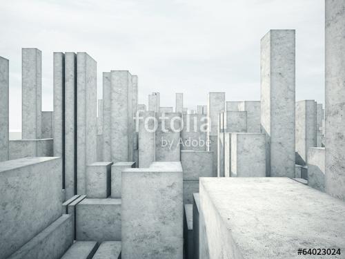abstract concrete architecture, Premium Kollekció