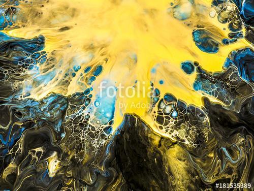 Creative abstract hand painted background, wallpaper, texture, close-up fragment of acrylic painting on canvas with brush stroke, Premium Kollekció