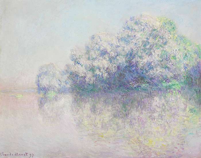 Csalán-sziget, Claude Monet