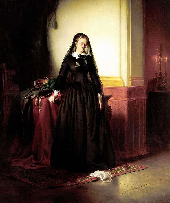Az özvegy (1853), Borsos József