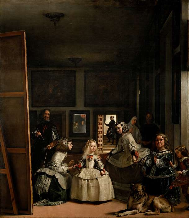 Udvarhölgyek, Diego Velázquez