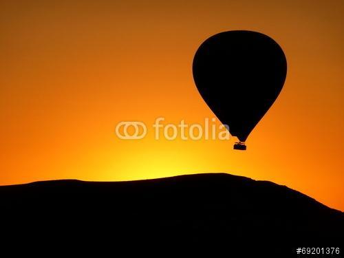 Hőlégballon sziluett, Premium Kollekció