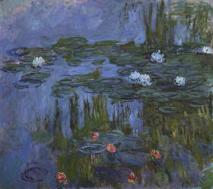 Tavirózsák, Claude Monet