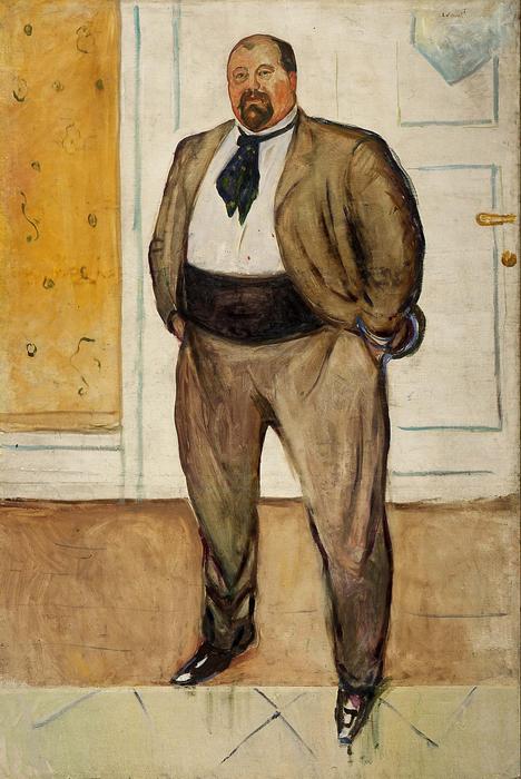 Christen Sandberg portréja, Edvard Munch