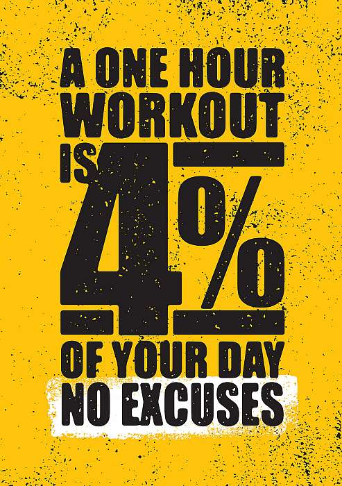Egy órás edzés a nap 4 százaléka. Nincs mentség. Inspiri, Premium Kollekció