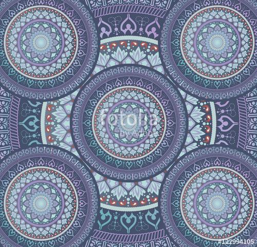 Calm blue Mandala, Premium Kollekció