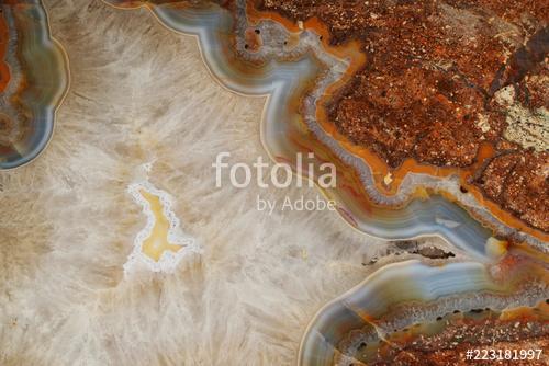 Macro photo of agate or polished gemstone quartz surface, Premium Kollekció