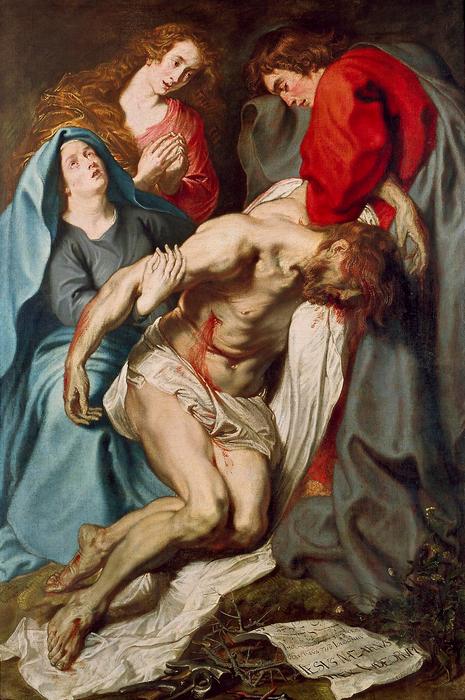 Krisztus levétele a keresztről, Anthony van Dyck 