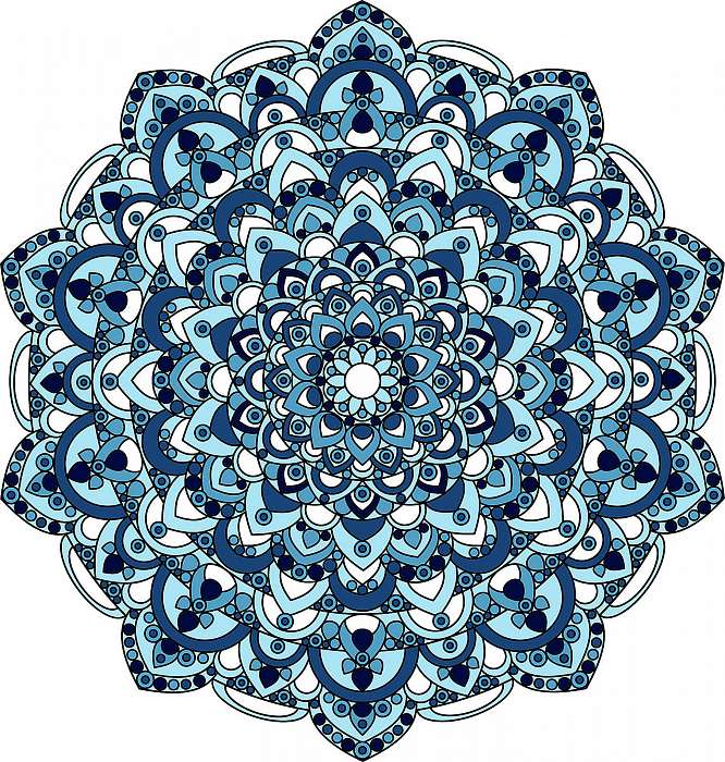Beautiful ornate vintage vector mandala illustration, Premium Kollekció