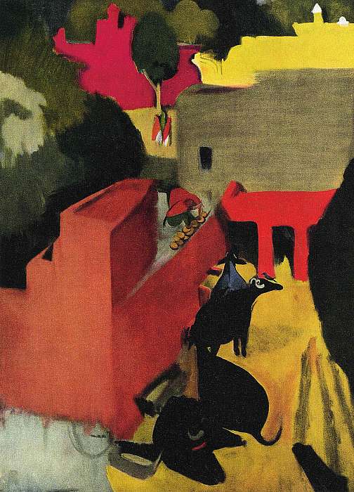 Az utolsó befejezetlen festmény, Lahore (1941), Amrita Sher-Gil
