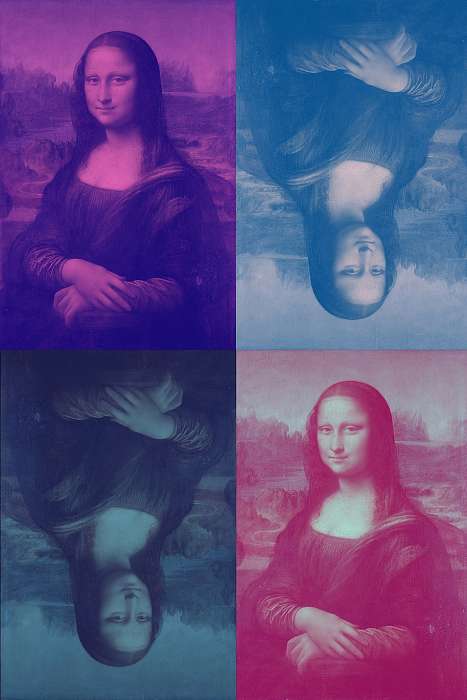 Pop Art - Mona Lisa (Barokk & Graffiti), Partner Kollekció