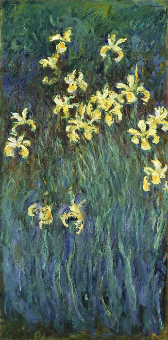 Sárga íriszek (1915), Claude Monet