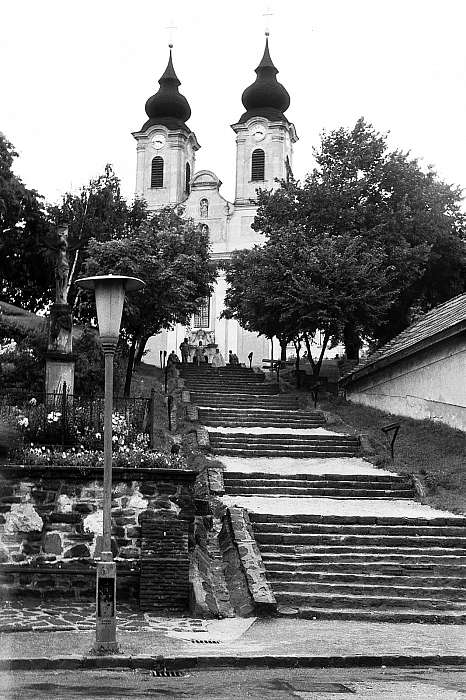 Lépcsősor a Tihanyi Apátsághoz (1974), 