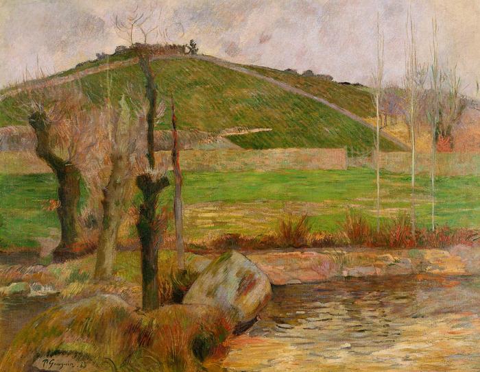 Tájkép Pont-Aven közelében (1888), Paul Gauguin