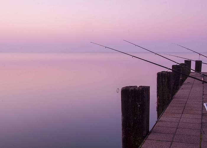 Gyönyörű naplemente a Balaton-ban, Premium Kollekció