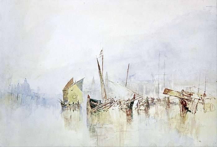 Velence napsütésben (színverzió 1), William Turner