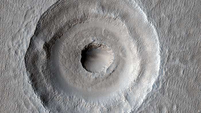 Bull's-Eye Impact Crater, Mars felszín, Fotóművészek