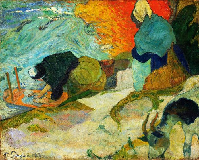 Mosónő Arles-ban - Színverzió 1., Paul Gauguin