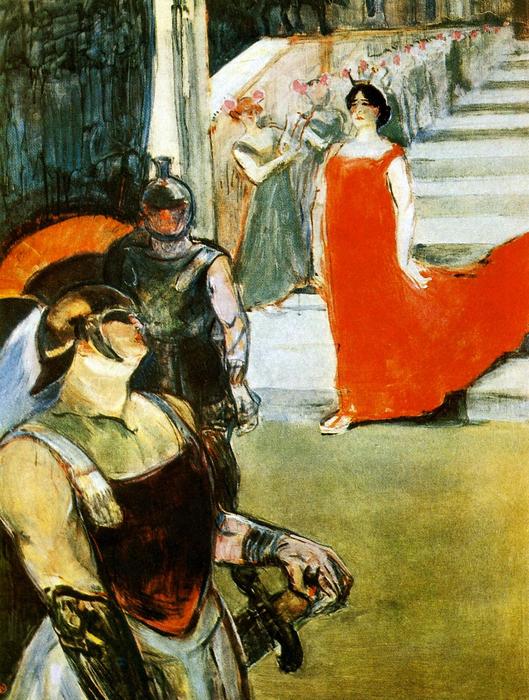 Messalina a lépcsőn, Henri de Toulouse Lautrec