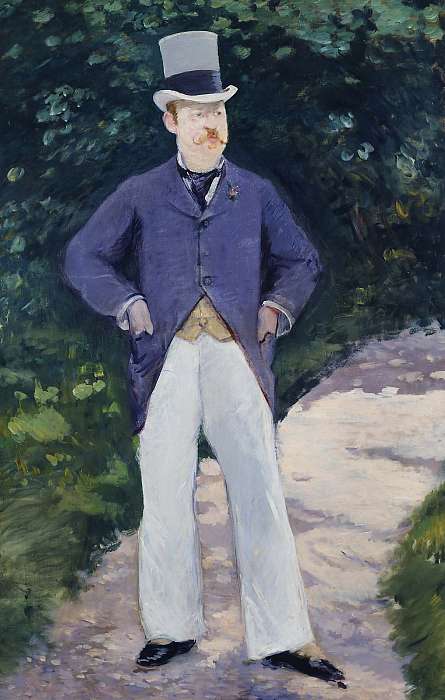 Monsieur Brun portréja, Edouard Manet