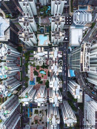 Hong Kong a magasból nézve (drónfelvétel), Premium Kollekció