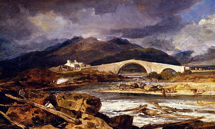 A Tummel híd, Perthshire (színverzió 1), William Turner