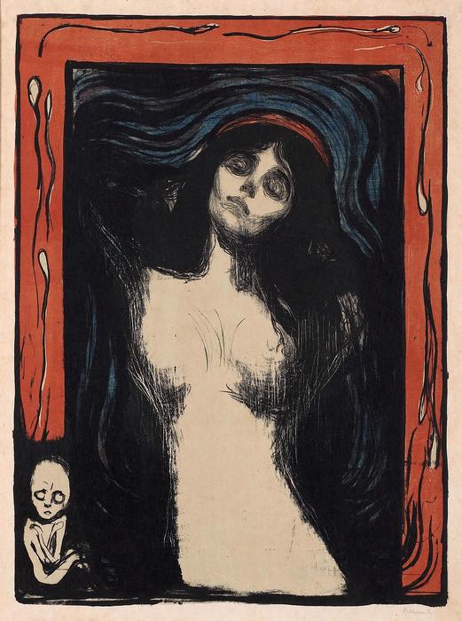 Madonna, Edvard Munch