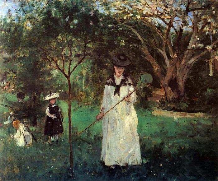 Lepkevadászat, Berthe Morisot